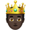 Prince - Black emoji on Apple